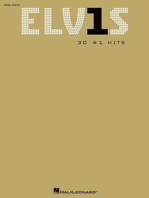 cover image of ELV1S--30 #1 Hits (Songbook)
